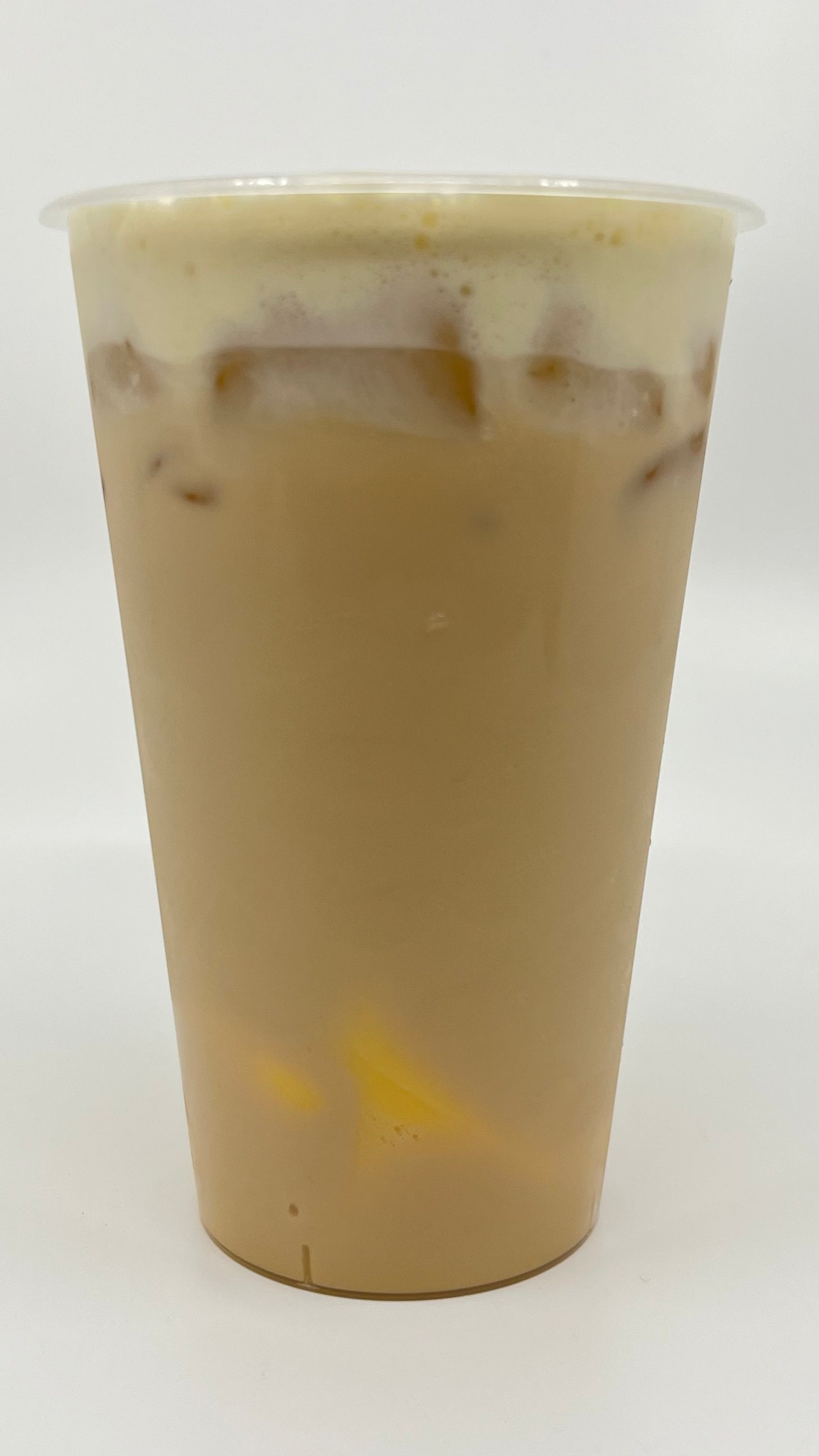 Black Milk Tea w/ Durian & Egg Pudding