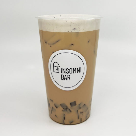 Black Milk Tea Tiramisu Cream Coffee Jelly